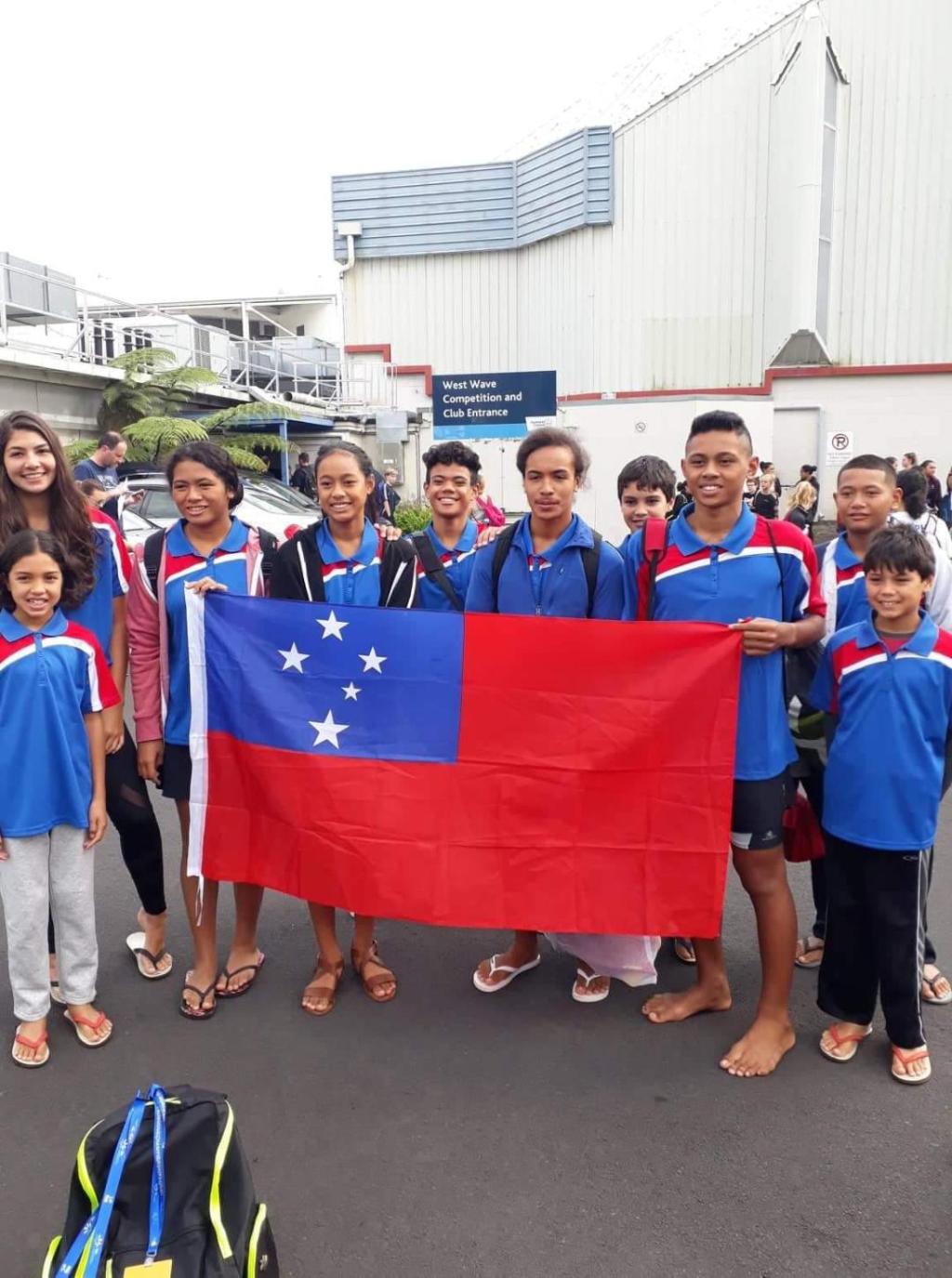 Samoa Swimming Raises Standards at Auckland Champs